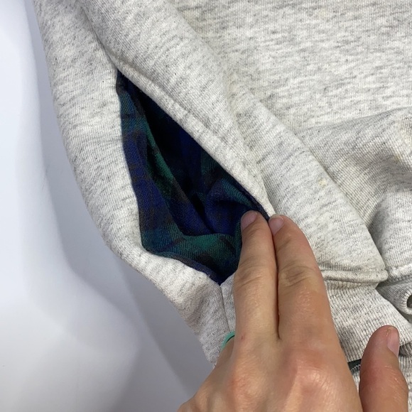 Vintage University of Wisconsin Stout Pullover 1/4 Sweatshirt Size Small - Picture 5 of 9